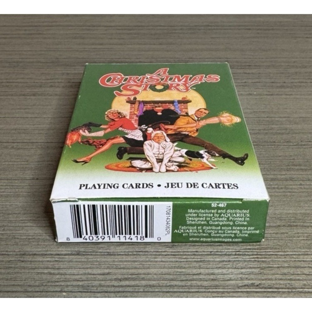 A Christmas Story Playing Cards | Aquarius Brand Movie‎ Art Deck - Picture 6 of 6